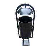 Фотография товара Уличная урна КОСМОС (ЯСП-20) 20 литров, антик серебро от компании ChiedoCover.