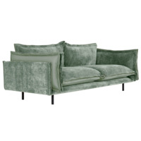 Фотография Диван Barcelona 2-местный, светло-зеленый от производителя ChiedoCover, картинка продукции, реальное фото товара Настоящее фото товара Диван Barcelona 2-местный, светло-зеленый, произведённого компанией ChiedoCover