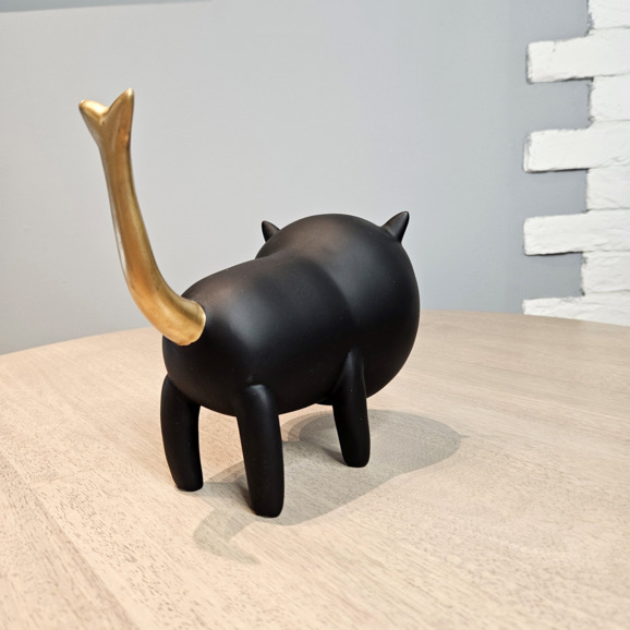 Статуэтка Simulation cat black - фото 3