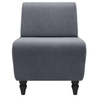 Фотография Кресло Лотик велюр, темно-серый Фотография товара Кресло Лотик велюр, темно-серый от компании ChiedoCover.