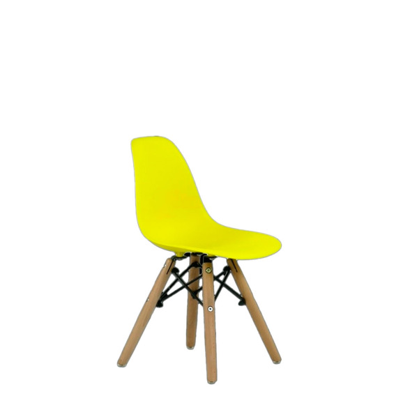 Стул детский N-1 Eames Style желтый - фото 1