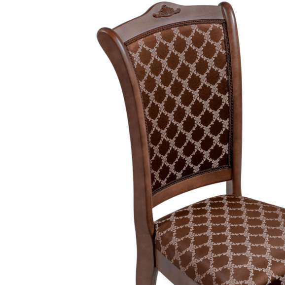 Деревянный стул Луиджи орех / коричневый - фото 5