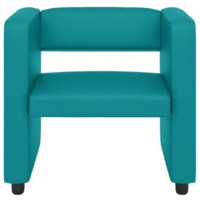 Фотография Кресло Тепал, экокожа, бирюзовый Фотография товара Кресло Тепал, экокожа, бирюзовый от компании ChiedoCover.