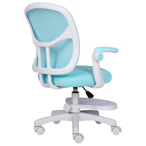 Кресло детское с подставкой для ног Scuttle, голубой - фото 6