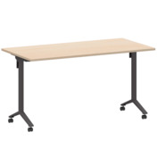 Фотография товара Стол мобильный складной бук, антрацит, 22 мм, 140*70 от компании ChiedoCover.