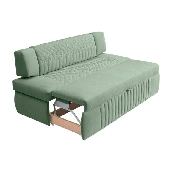 Диван для кухни Леонард 168, светло-зеленый - фото 3