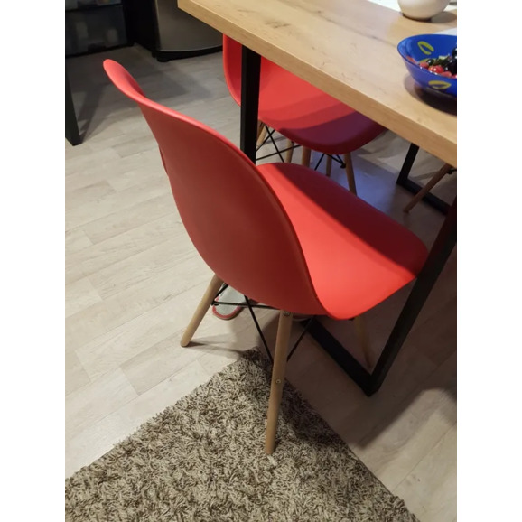 Стул Eames DSW красный - фото 9