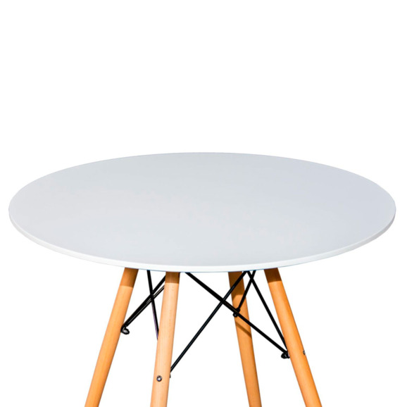 Стол EAMES, белый, D100 - фото 2