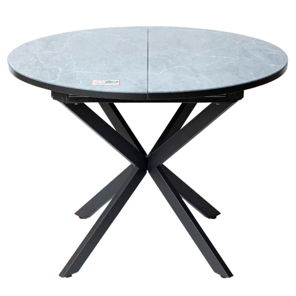 Обеденный стол Plot, серый, мрамор - фото 2