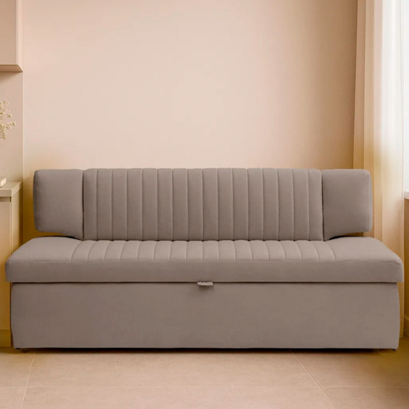 Диван для кухни Стронго 168, коричневый - фото 5