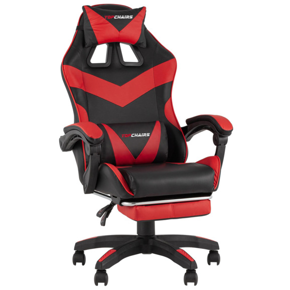 Кресло спортивное TopChairs MG-7019 черно-красный Кресло спортивное TopChairs MG-7019 черно-красный - фото 1