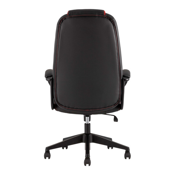 Кресло игровое TopChairs ST-CYBER 8, черный/ красный, эко.кожа, крестовина пластик - фото 4
