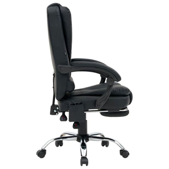 Кресло офисное Null, черный, 6 массажных модулей - фото 7