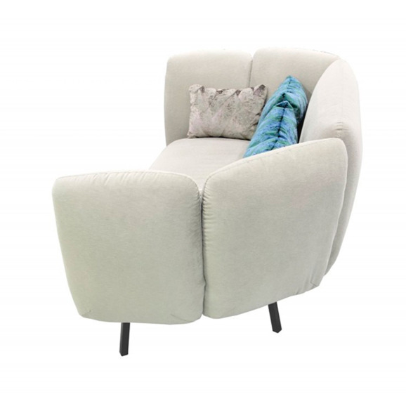 Диван Гип двухместный, белый - фото 4