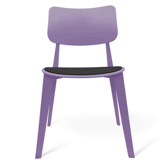 Стул Clap, лаванда, черный - фото 3