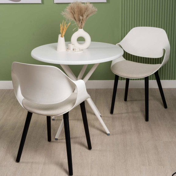 Стул Layout, белый, черный Стул Layout, белый, черный - фото 3