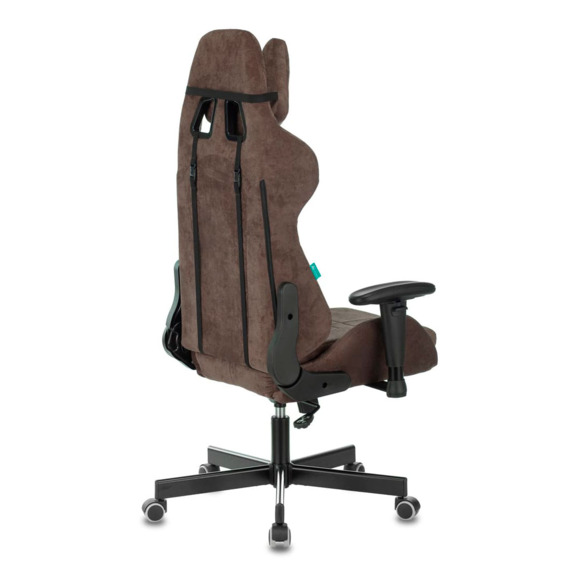 Кресло игровое Бюрократ Viking Knight LT10 Fabric коричневый - фото 5
