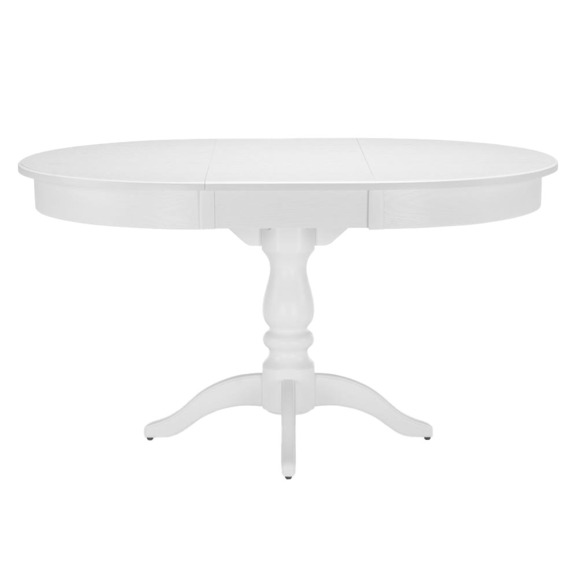 Деревянный стол Орден 100(140)х100х76 белый - фото 4