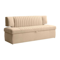 Настоящее фото товара Диван для кухни Стронго 168, бежевый, произведённого компанией ChiedoCover