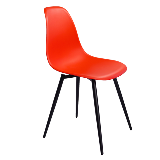 СТУЛ EAMES 25 Р КРАСНЫЙ - фото 1