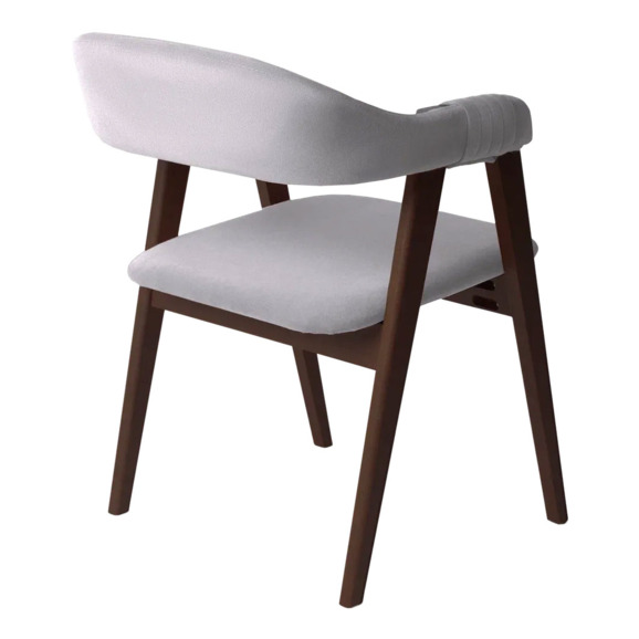 Полукресло Дольче, велюр Тиара 80, каркас венге Полукресло Дольче, велюр Тиара 80, каркас венге - фото 5