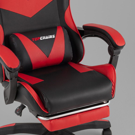 Кресло спортивное TopChairs MG-7019 черно-красный Кресло спортивное TopChairs MG-7019 черно-красный - фото 5