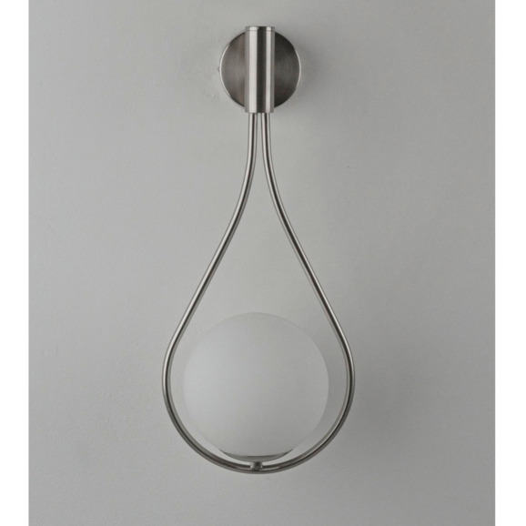 Светильник настенный Симия Барокко, матовый хром - фото 3