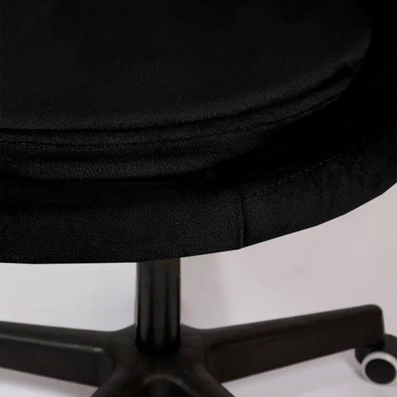 Стул Туфа, пластик, черный, велюр - фото 9