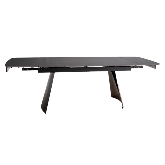 Стол обеденный Soffit, раскладной, черный - фото 1