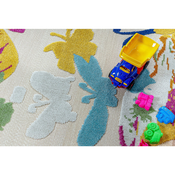 Турецкий ковёр синтетический Cream Yellow - фото 2