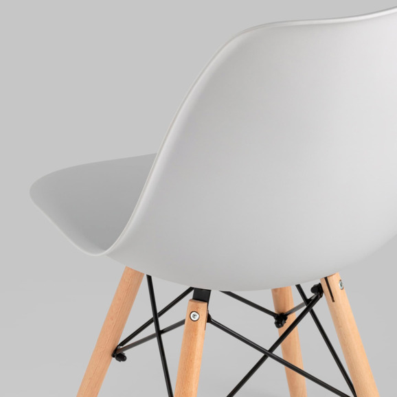 Стул Eames DSW светло-серый - фото 6