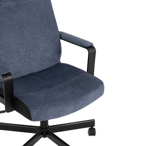 Кресло руководителя TopChairs ST-DOMINGO, темно-синий - фото 7