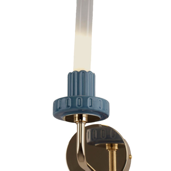 Бра светодиодное Луч Ательери, синий - фото 4