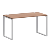 Фотография товара Стол на металлокаркасе, орех, белый, 140*60, 22 мм от компании ChiedoCover.