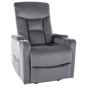 Фотография товара Кресло Soffit, раскладное, серый от компании ChiedoCover.