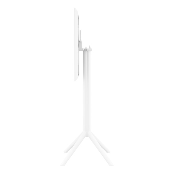 Стол барный складной Sky Folding Bar Table квадратный, белый - фото 4