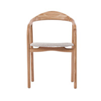 Фотография товара Стул Палтамо, светло-серая ткань, дуб, тон натуральный от компании ChiedoCover.