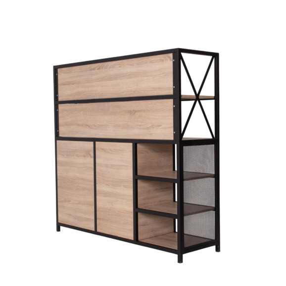 Станция официанта 1400*420*1400, ЛДСП Egger, Дуб Бардолино натуральный - фото 6