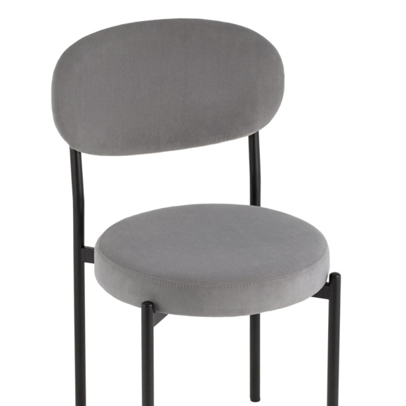 Стул Бриф NEW велюр, серый Стул Бриф NEW велюр, серый - фото 6