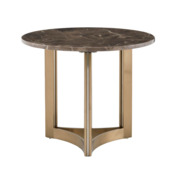 Фотография товара Журнальный столик Кассия 60*60 см темная керамика от компании ChiedoCover.