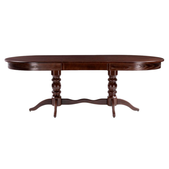 Деревянный стол Дейвер 160(220)х100х76 орех темный - фото 5