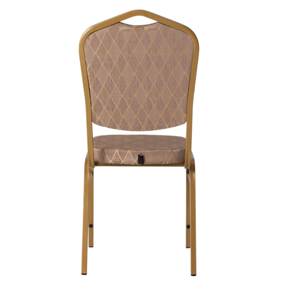 Стул Хит 20, жаккард Призма капучино, каркас золото Стул Хит 20, жаккард Призма капучино, каркас золото - фото 8
