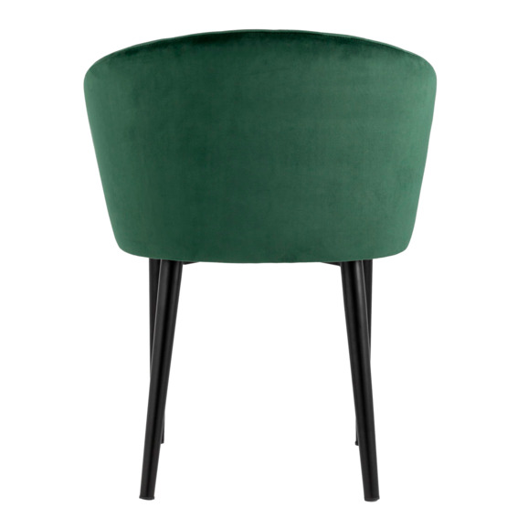 Стул с подлокотниками Шон, велюр зеленый Стул с подлокотниками Шон, велюр зеленый - фото 4