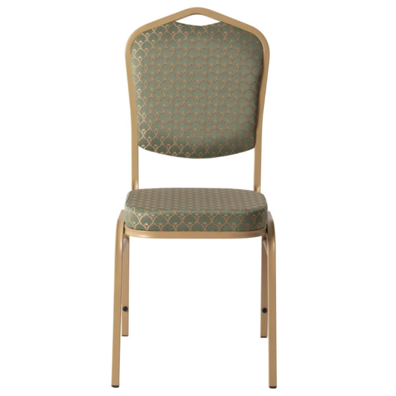 Стул Хит 20, жаккард арш салатовый 701/5, каркас золото Стул Хит 20, жаккард арш салатовый 701/5, каркас золото - фото 5