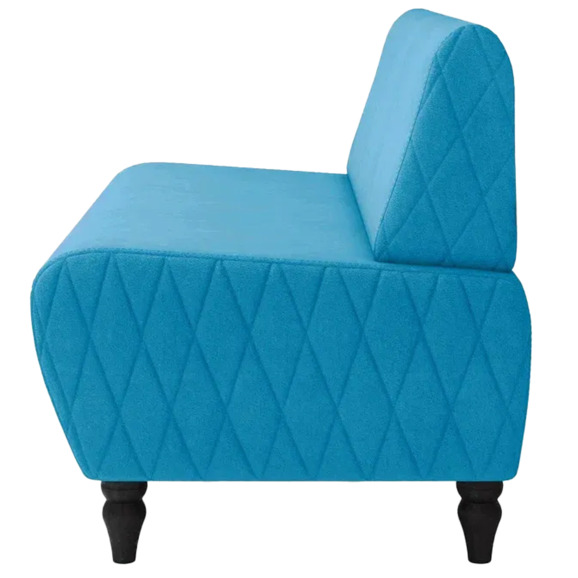 Диван Лотик, велюр, голубой Диван Лотик, велюр, голубой - фото 4