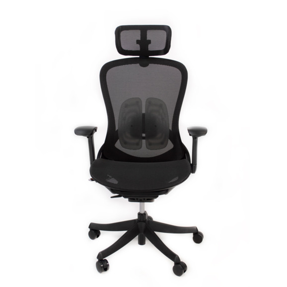 Офисное поворотное кресло Sparx ft-14 enigma plus black / black, mesh , черный - фото 2