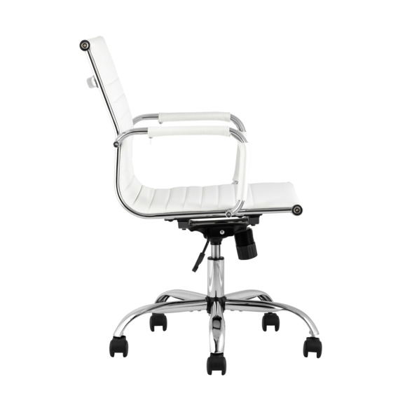 Кресло офисное TopChairs City S белое - фото 3