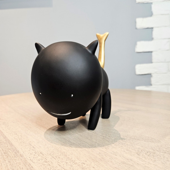 Статуэтка Simulation cat black - фото 4