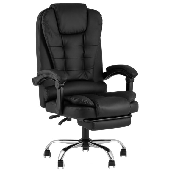 Кресло руководителя TopChairs President NEW, черное - фото 1