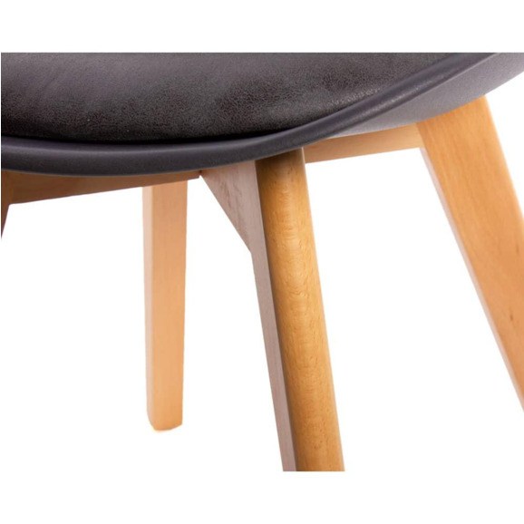 Стул Eames Bon чёрный - фото 5